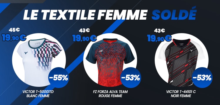 Textile Soldé - Esprit Badminton